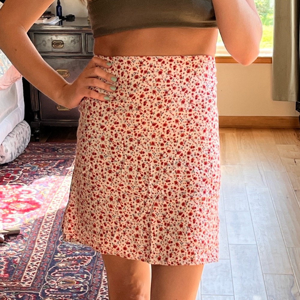 Pac Sun Pencil Skirt Floral